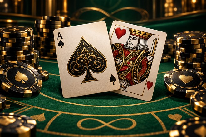 Infinite Blackjack — tematická ilustrace