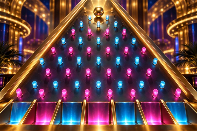 Plinko — tematická ilustrace